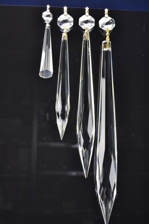 Kristallen pegels 29 cm