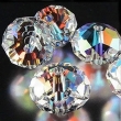 Kristallen krallen helder 3 mm