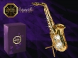 Saxofoon met Swarovski kristallen