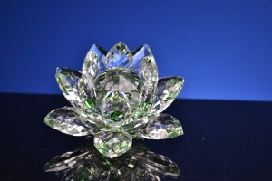 Kristallen Lotus bloem