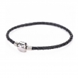 Leren Armbandje zwart