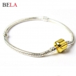 verzilverd Snake Chain bedelarmband