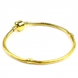Armband metaal verguld Snake Chain