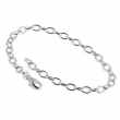 Bedel armband zilver