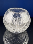 Windlicht/vaas helder kristal (ZONDER ONDERZETTER)