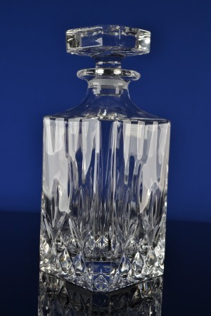	 Luxe Kristallen Whisky Karaf Set – Set van 3