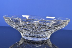 	 Luxe Kristallen Fruitschaal / Decoratieschaal – Handgeslepen Design
