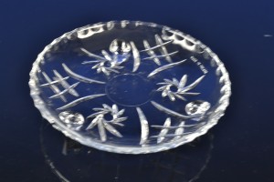 Luxe Glazen Schaal / Bonbonschaal – Elegant Geslepen Design