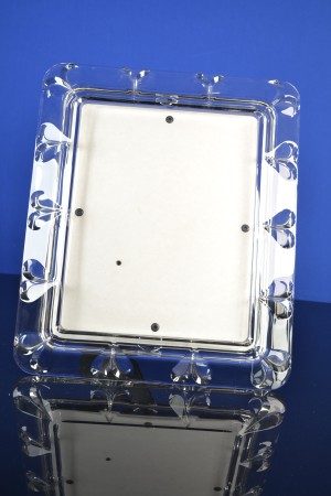 Luxe Kristallen Fotolijst XL – Staand & Liggend – Transparant Glasdesign