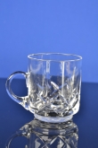 Luxe Kristallen Koffiekop / Theeglas – Transparant Kristalglas met Oor