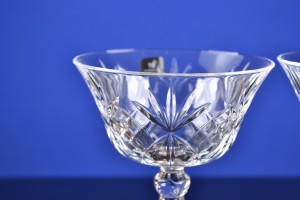 Luxe Kristallen Coupéglazen – Set van 2 – 26 cl