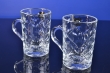 Luxe Kristallen Koffie- en Theeglazen met Oor – Set van 2 – 22 cl