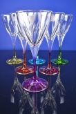 Luxe Gekleurde Wijnglazen – Set van 6 – 26 cl