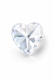 Kristallen Hart 4 x 4 cm – Helder Facetgeslepen Kristal – Regenboog Effect – Decoratie & Cadeau